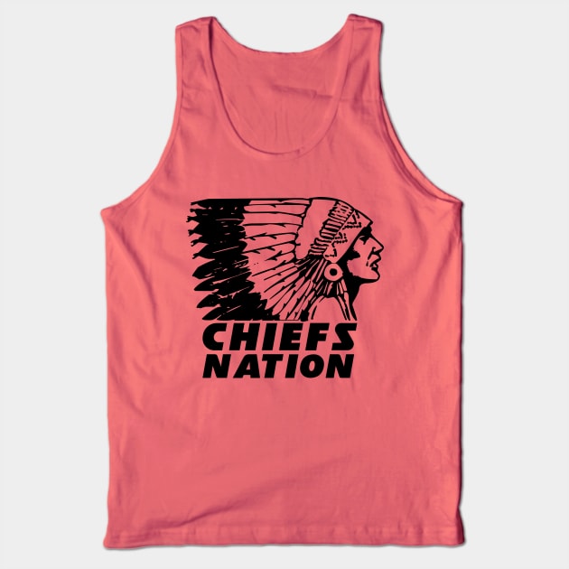 Chiefs Tank Top by FootballBum